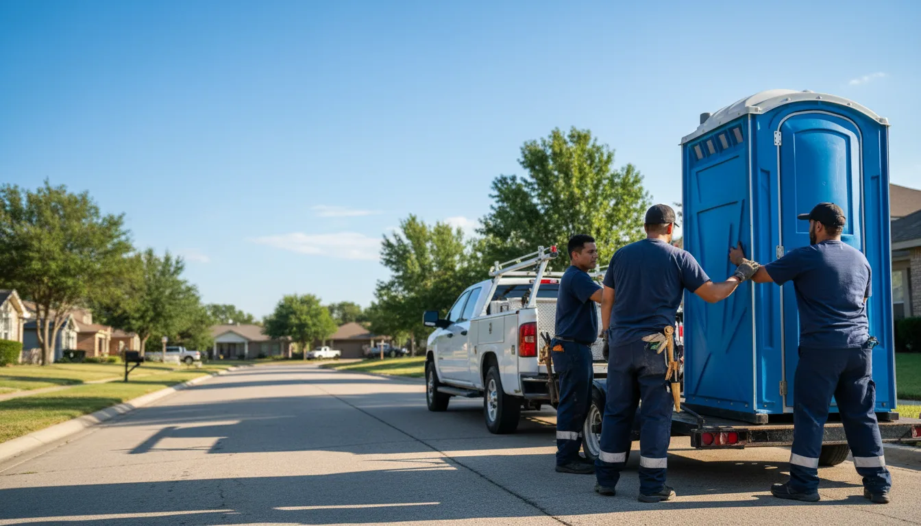 Portable Toilet Rental in Blue Mound, IL near me